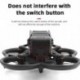 Fekete szín - Akkumulátor botlásgátló a DJI AVATA akkumulátorerősítő csathoz, megakadályozza a leesést. A DJI Avata