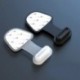 Szín: 4 DB a C típushoz - 6db C/iOS típusú 8 tűs szilikon telefon töltőport por dugó sapka USB töltőport védő