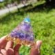 Szín: 01 - Orgone Piramis Ametiszt Peridóta Gyógyító Természetes Reiki Kristály Energia Generátor Orgonit Piramis Emf