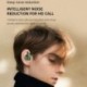 Fehér szín - F8 Bluetooth 5.2 üzleti fülhallgató zajszűrő sport vezeték nélküli fejhallgató fejhallgató vízálló