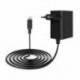 Szín: EU csatlakozó - EU/US Plug AC adapter töltő Nintendo Switch NS játékkonzol fali utazáshoz otthon 5V 2.6A