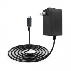 Szín: amerikai csatlakozó - EU/US Plug AC adapter töltő Nintendo Switch NS játékkonzol fali utazáshoz otthon 5V 2.6A