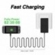 Szín: amerikai csatlakozó - EU/US Plug AC adapter töltő Nintendo Switch NS játékkonzol fali utazáshoz otthon 5V 2.6A