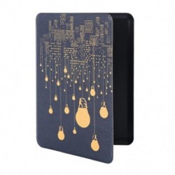 Szín: 12 - Amazon Kindle Paperwhite Case PU bőr Smart Cover védőtok bőrhöz Kindle Paperwhite 4 2018 Gen 10 PQ94WIF E