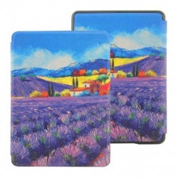 Szín: 23 - Amazon Kindle Paperwhite Case PU bőr Smart Cover védőtok bőrhöz Kindle Paperwhite 4 2018 Gen 10 PQ94WIF E