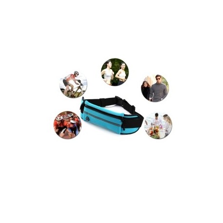 1xLopásgátló  Mobiltelefontartó  Váll  táska Sport Övtáska tok Sport zsebbel Vízálló zsebek