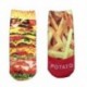 Szín: 4 - 2020-as divat Egyedi 3D nyomtatás Művészet Férfi Női Zokni Újdonság Sertés Állati Vintage Vicces zokni Pamut