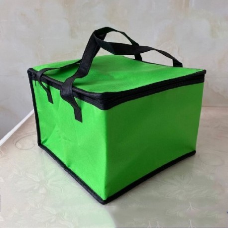 Szín: 25x25x20 cm - Hőszigetelt hőhűtőtáska Összecsukható piknik jégcsomag Élelmiszer termikus zacskók Italhordozó