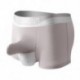 Szín: szürke - Nyári hálós Férfi Fehérnemű Kényelmes Bugyi Független Pénisz Scrotum Alsónadrág Meghitt Férfi