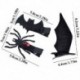 Szín: szárny - 1 Pár Ördög Pók Hajtűk Denevér hajcsat Szárnyak Denevér frufru Clipek Halloween Cosplay Party Haj