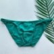 Szín: SÁRGA - Szexi Férfi Fehérnemű Tanga Alsónadrágok Férfi Mini Bugyi Puha Pamut Alacsony Derék Bikini Bugyik hombre