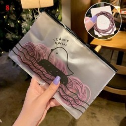 Szín: 100 db - 12-100 DB/Szett Női rugalmas hajgumi Gumik Gyöngy lányoknak Hajgumik Scrunchiek Csomós hajkiegészítők