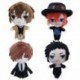 Szín: 4db - Aranyos bungó kóbor kutyák Anime figura plüss baba játékok Dazai Osamu Nakahara Chuya Ryunosuke Akutagawa