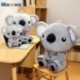 Magasság: 30 cm - Óriási szimuláció Ausztrália koala fából készült plüssjátékkal, puha párnával kitömött állat