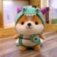 Magasság: 35 cm - Új 25-50 cm-es cuki mókus Shiba Inu kutya plüssjáték, kitömött puha állat corgi chai párna
