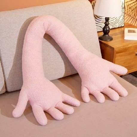 Magasság: 80 cm - 80/160cm Érdekes tenyér plüss játékok Kreatív színes tenyér Teddy bársony párna szimulációs ujj