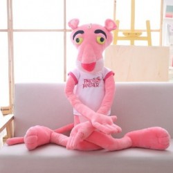Magasság: 55 cm - 55/80 cm Rózsaszín párduc puha játékok gyerekeknek plüss kitömött baba baba gyerekek gyerek pamut