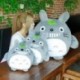 1db 20cm My Neighbor Totoro plüssjáték Kawaii kitömött állati játék Anime Totoro gyerek baba gyerekeknek puha rajzfilm