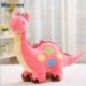 Szín: rózsaszín - 20 cm-es aranyos állatok dinoszaurusz plüss játékbabák élénk, kedves Dragon baba gyerekeknek