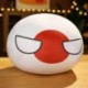 Magasság: 10 cm kulcstartó - 1 db 10 cm-es Country Ball Plüss játékok Polandball Countryball Kulcstartó babák