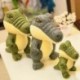 Magasság: 12 cm medál - Kawaii mini krokodil plüss játékok szimuláció krokodil kulcstartó táskák medálbabák kis