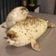 Magasság: 35 cm - 35-120 cm-es Óriás 3D Oroszlánfóka Plüss Állati Játékok Töltött puha Real Life Pecsét