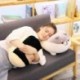 Szín: 50 cm sárga - 1 db Lovely Fat Shiba Inu & Corgi Kutya Plüss Játékok Töltött puha Kawaii Állati Rajzfilm Párna