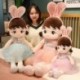 Magasság: 45 cm - 45/55/80 cm-es Kawaii plüss lánybabák nyúlfüllel Puha tömött babák Kedves plüssjátékok Lányos