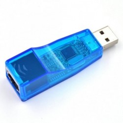 USB 2.0 LAN-hoz RJ45 Ethernet hálózati kártya adapter PC-hez 10 / 100Mbps