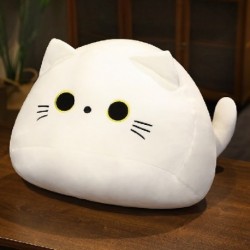Szín: 18 cm fehér - 18-28cm puha állati rajzfilm párna párna Aranyos kövér kutya macska Totoro pingvin malac béka