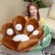 Magasság: 75x65 cm - 60/75 cm Lovely Animal Paws plüss párna Kawaii macska mancs plüss párna padlószőnyeg Töltött puha