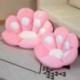 Magasság: 75x65 cm - 60/75 cm Lovely Animal Paws plüss párna Kawaii macska mancs plüss párna padlószőnyeg Töltött puha