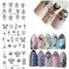 1 adag - Körömdíszítő matrica - unisex - Többféle mintával