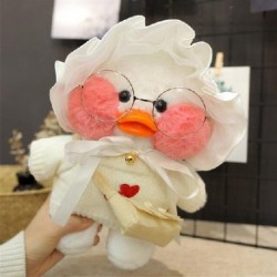 Szín: 22 - 30 cm-es Lalafanfan Ducks plüss puha játékok kacsa baba plüss játék koreai netred, hialuronsavat visel, kis