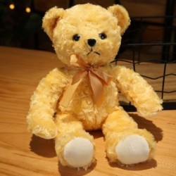 Szín: 2 - 1db 35cm-es Kawaii Hug Pulóver Teddy Bear Plüss babák Lovely Bear ruhákkal Szívpárna Szép esküvői Valentin