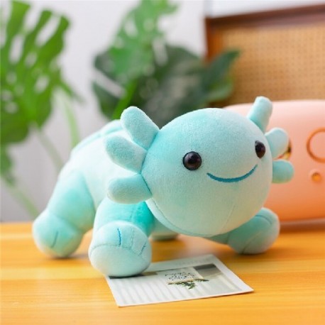 Szín: zöld 30 cm - Axolotl Kawaii Plushie aranyos plüss puha játékok Salamander Miraculous Brinquedos Infantil Menina