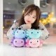 Szín: kék 20cm - Axolotl Kawaii Plushie aranyos plüss puha játékok Salamander Miraculous Brinquedos Infantil Menina