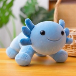 Szín: kék 30cm - Axolotl Kawaii Plushie aranyos plüss puha játékok Salamander Miraculous Brinquedos Infantil Menina