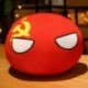 Szín: Szürke - 10 cm Kawaii Poland Ball medál plüss játék KÍNA USA FRANCIAORSZÁG Countries Golyóbabák Töltött anime