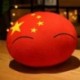 Szín: kék - 10 cm Kawaii Poland Ball medál plüssjáték KÍNA USA FRANCIAORSZÁG Countries Golyóbabák Töltött Anime Puha