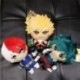 Szín: 15 cm-es játék - Anime My Hero Academia Izuku Midoriya Katsuki Bakugou Shouto Todoroki plüsspárnák Aranyos medálos