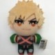 Magasság: 0-10 cm - 1db Anime My Hero Academia Izuku Midoriya Katsuki Bakugou Shouto Todoroki Plüss függőjáték Puha