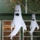 Szín: piros világító - LED villogó fény Szellem Izzó boszorkánysapka Halloween party dekorációs fesztivál