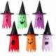 Szín: zöld világító - LED villogó fény Szellem Izzó boszorkánysapka Halloween party dekorációs fesztivál
