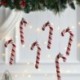 Szín: cukorka 7 - Többstílusú Aranyos cukorka vesszők karácsonyi labdák karácsonyfadíszek 2023 függő díszek Navidad