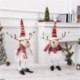 Szín: 8 - Karácsonyi díszek babák Plüss álló jávorszarvas rénszarvas babák LED lámpákkal Világító karácsonyi