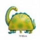 Szín: mennydörgés sárkány - 1db dinoszaurusz lufi sétáló dinoszaurusz 18 hüvelykes dinoszaurusz kerek fólia lufi