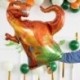 Szín: mennydörgés sárkány - 1db dinoszaurusz lufi sétáló dinoszaurusz 18 hüvelykes dinoszaurusz kerek fólia lufi