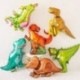 Szín: Triceratops - 1db dinoszaurusz lufi sétáló dinoszaurusz 18 hüvelykes dinoszaurusz kerek fólia lufi rajzfilm