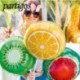 Szín: arany ananász - 1db Gyümölcsök Zöldségek Lufi Nyári Party Dekor eper ananász görögdinnye golyó hélium Hawaii